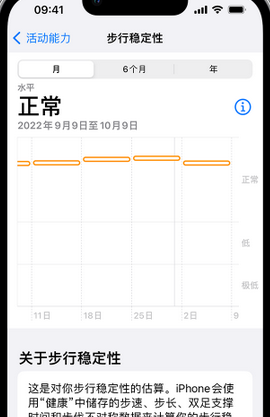 古冶iPhone手机维修如何在iPhone开启'步行稳定性通知'