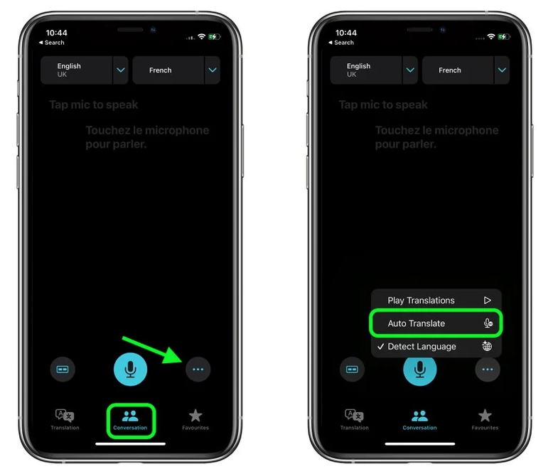 古冶苹果手机维修分享iOS 15 “翻译” App 新改进 