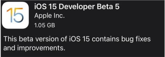 古冶苹果手机维修分享如何升级到iOS15.0 beta5 